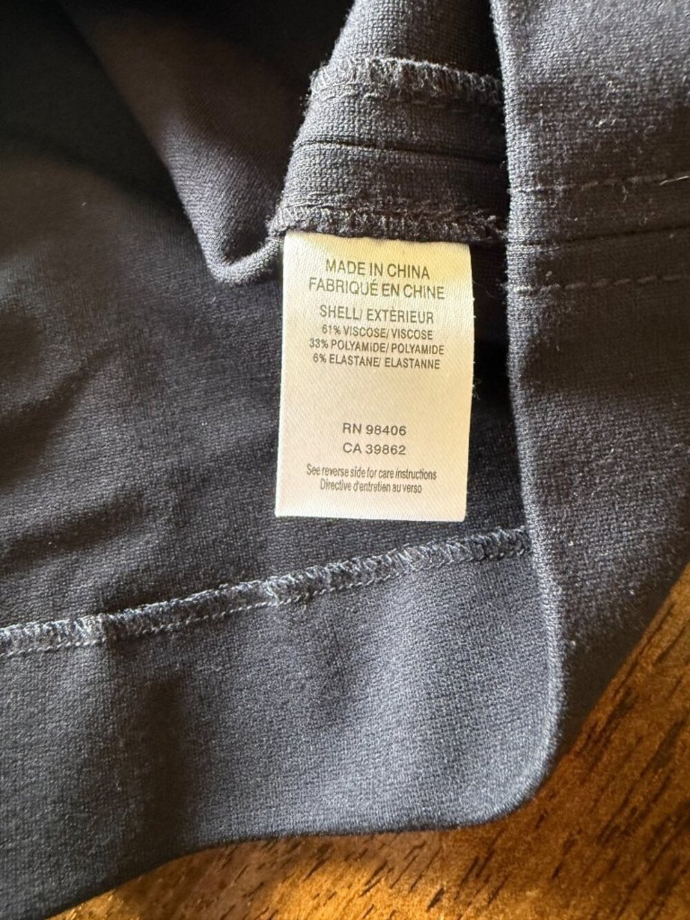Theory 'Erimenthia' Ponte Navy Blue Button Front Mini Shirtdress Large - Picture 6 of 6